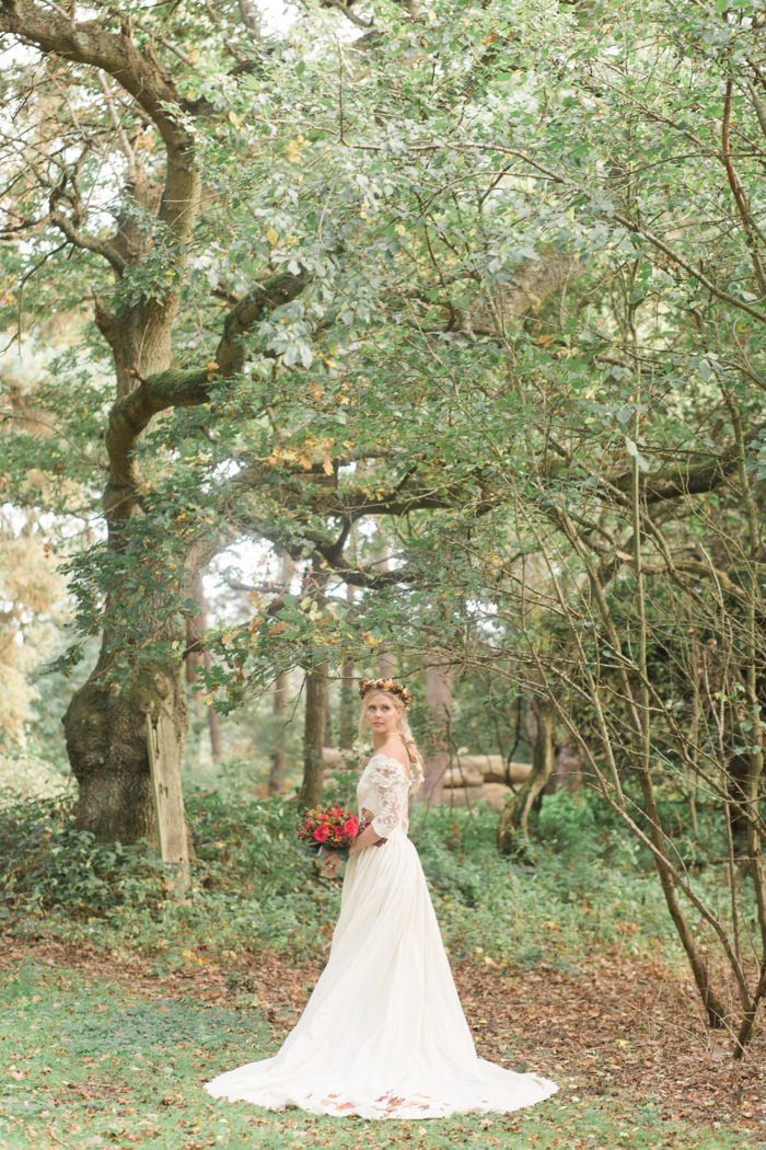Wedding Inspiration - An Eco Woodland Theme Styled Bridal Shoot